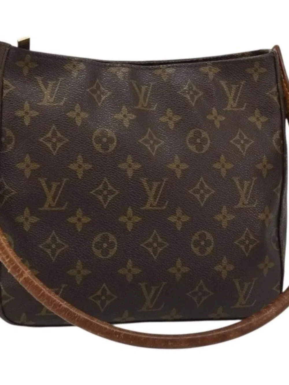 LOUIS VUITTON Monogram Looping MM Shoulder Bag M51146 LV Auth BA13587